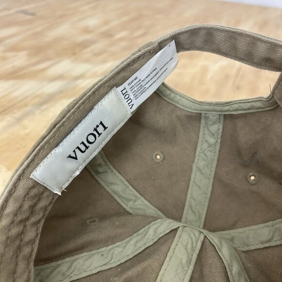 Vuori Hat Adult Adjustable Camel Brown Tan Khaki Unisex Boyfriend Ball Cap - Picture 7 of 8